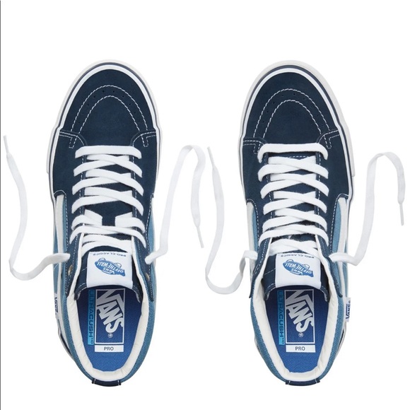 Vans Other - Vans Sk8 Hi Pro Skate Shoes - Mens Navy Sneakers